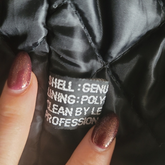 GIOVANNI OUTERWEAR Men's Vintage 8 Ball Leather Jacket, Size 4XL - Picture 11 of 13